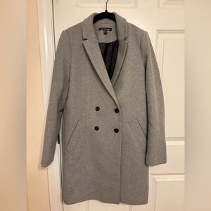 Zara Women’s TRF outerwear Classic Gray Coat